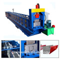 Hebei xinnuo cheap price square steel water rain cap gutter roll forming roofing sheet machine for sale